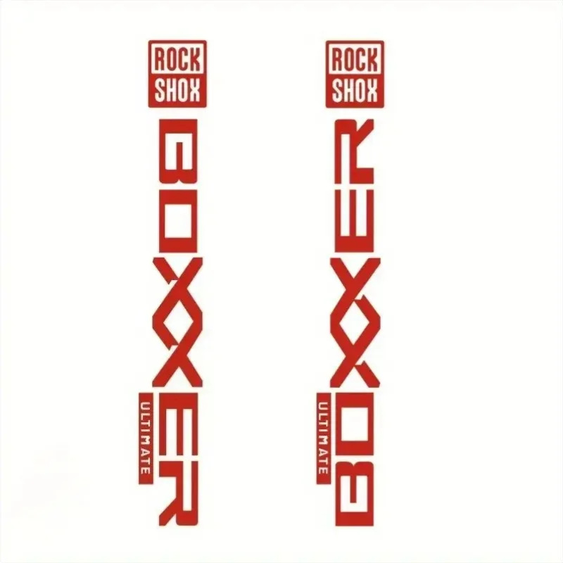 Набор красных водонепроницаемых наклеек в стиле Boxxer для декора передней вилки горного велосипеда
Набор красных водонепроницаемых наклеек в стиле Boxxer для декора передней вилки горного велосипеда