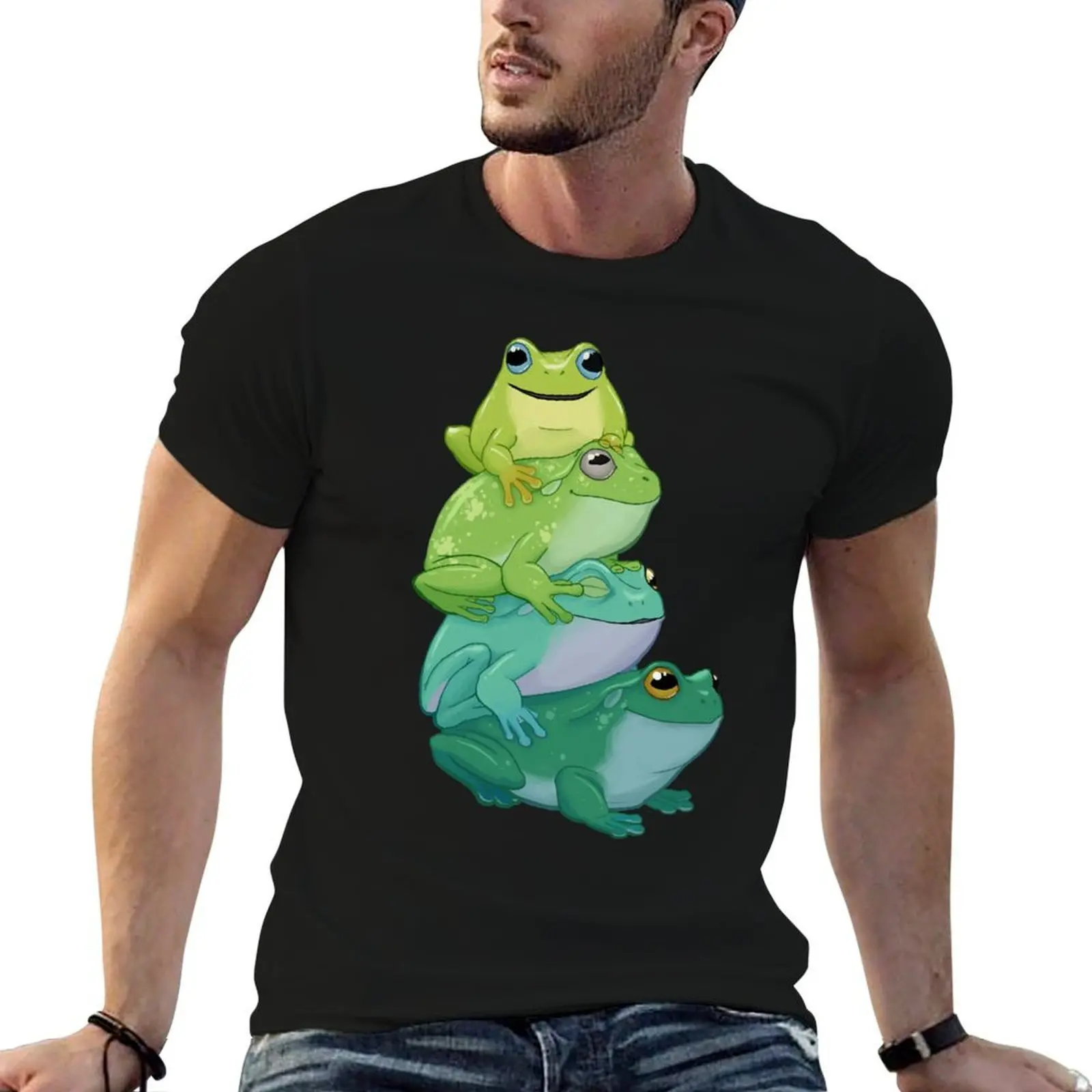 Men Women Sticky Frog Stack Cute Graphic Gift T-Shirt t shirts for man graphic tees cotton t shirt pack T-Shirt
Men Women Sticky Frog Stack Cute Graphic Gift T-Shirt t shirts for man graphic tees cotton t shirt pack T-Shirt