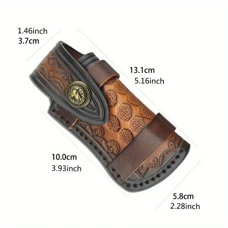 НОВЫЙ винтажный кожаный чехол для ножей, чехол для хранения на открытом воздухе, подходит для складных ножей, охотничьих ножей для кемпинга (без ножей)
НОВЫЙ винтажный кожаный чехол для ножей, чехол для хранения на открытом воздухе, подходит для складных ножей, охотничьих ножей для кемпинга (без ножей)