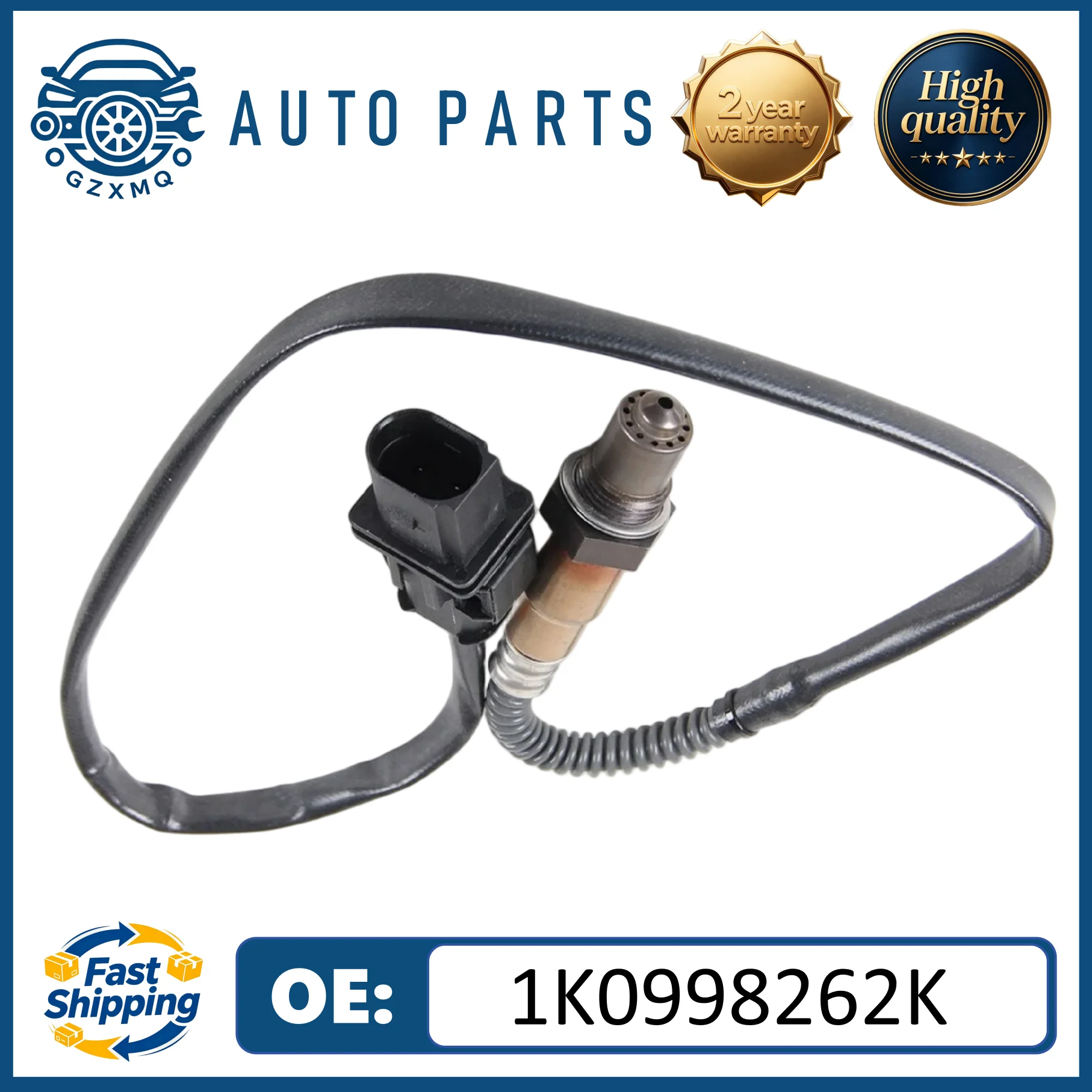 1K0998262K High-quality Upstream Oxygen Sensor fit for VW Passat Golf Audi A3 A4 A5 A6 A8 Q5 Q7
1K0998262K High-quality Upstream Oxygen Sensor fit for VW Passat Golf Audi A3 A4 A5 A6 A8 Q5 Q7