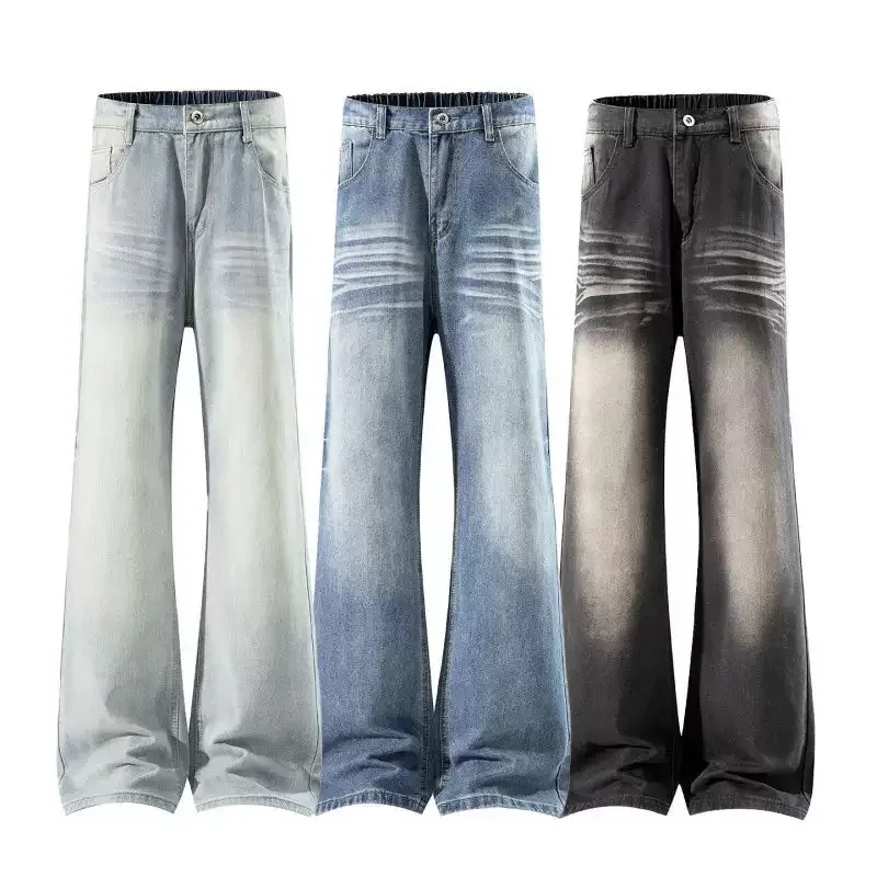 Spring and Autumn New Fashion Solid Color American Retro Straight Leg Stretch Denim Jeans Men's Casual Sports Denim Pants
Spring and Autumn New Fashion Solid Color American Retro Straight Leg Stretch Denim Jeans Men's Casual Sports Denim Pants