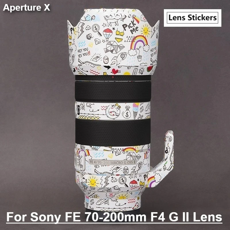 Наклейка для объектива Sony FE70-200F4 II, премиум-декаль для объектива 70200F4G2, защитная пленка для объектива FE70-200 F4 G2
Наклейка для объектива Sony FE70-200F4 II, премиум-декаль для объектива 70200F4G2, защитная пленка для объектива FE70-200 F4 G2