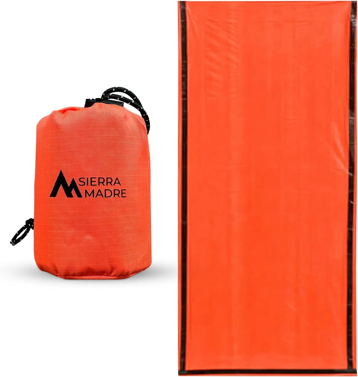 Sierra Madre Emergency Sleeping Bag – Ultralight, Waterproof Mylar Thermal Bivy Sack Tent for Hiking, Bug-Out Bags, Survival Kits
Sierra Madre Emergency Sleeping Bag – Ultralight, Waterproof Mylar Thermal Bivy Sack Tent for Hiking, Bug-Out Bags, Survival Kits