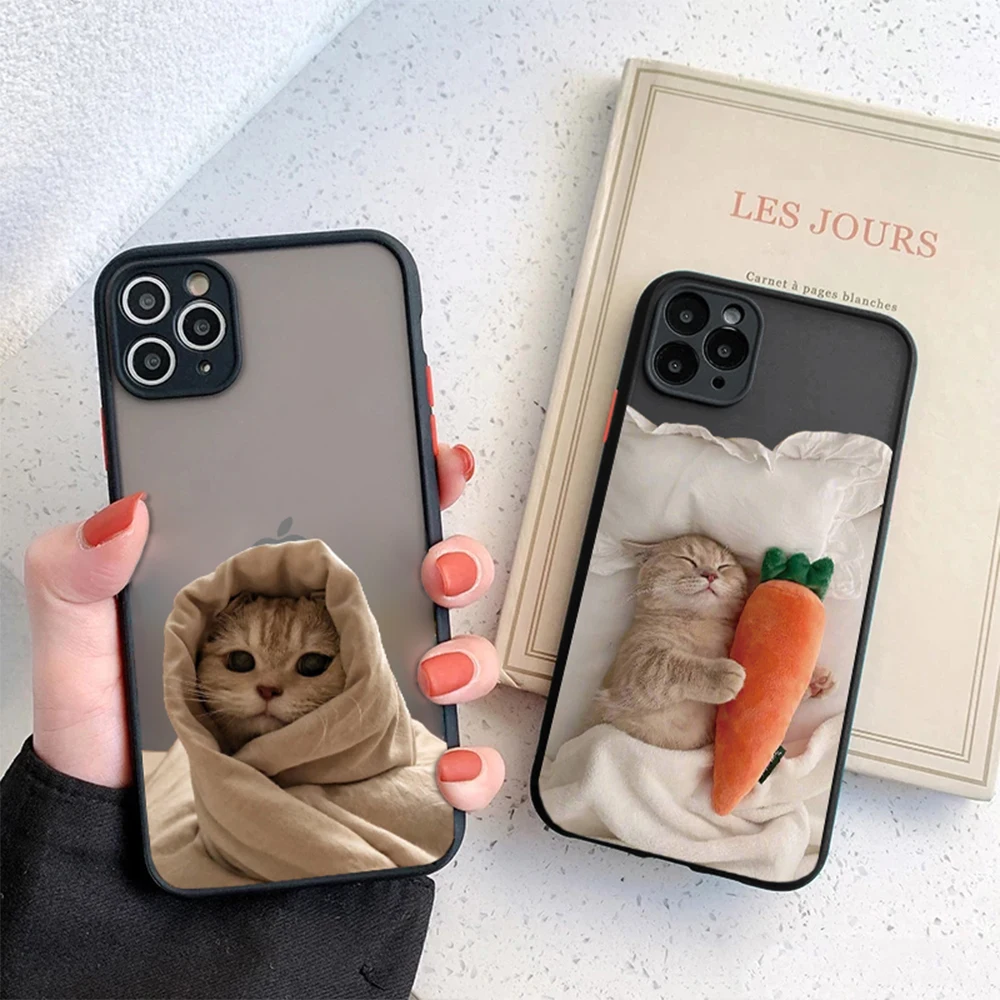 Cute Funny Cat Phone Case for IPhone 14 13 12 11 ProMax Mini Plus XR XS Max 7 8 SE 2022 Acrylic Hard Back Protection Shell
Cute Funny Cat Phone Case for IPhone 14 13 12 11 ProMax Mini Plus XR XS Max 7 8 SE 2022 Acrylic Hard Back Protection Shell