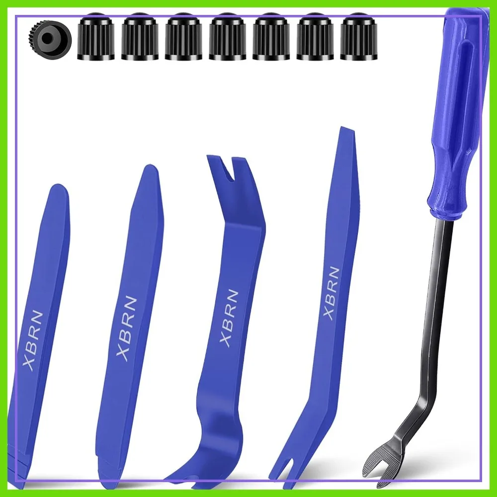 Auto Trim Removal Tool Kit, 13 Pcs Car Panel Door Window Tools, Clip Fastener Remover Pry Set Blue
Auto Trim Removal Tool Kit, 13 Pcs Car Panel Door Window Tools, Clip Fastener Remover Pry Set Blue