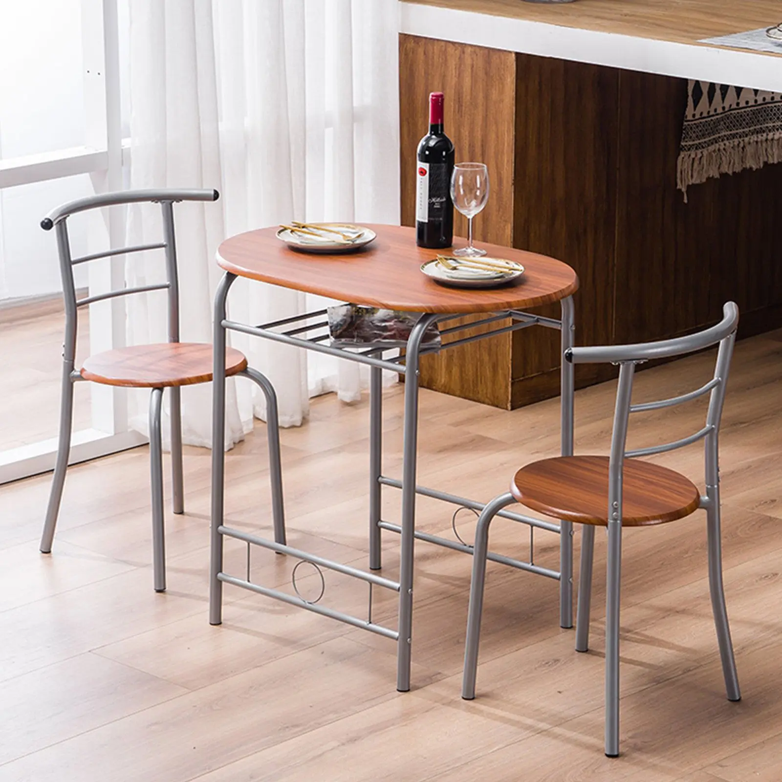 Complete dining table and chair combination tea house hotel commercial table and chair household small apartment practical
Complete dining table and chair combination tea house hotel commercial table and chair household small apartment practical