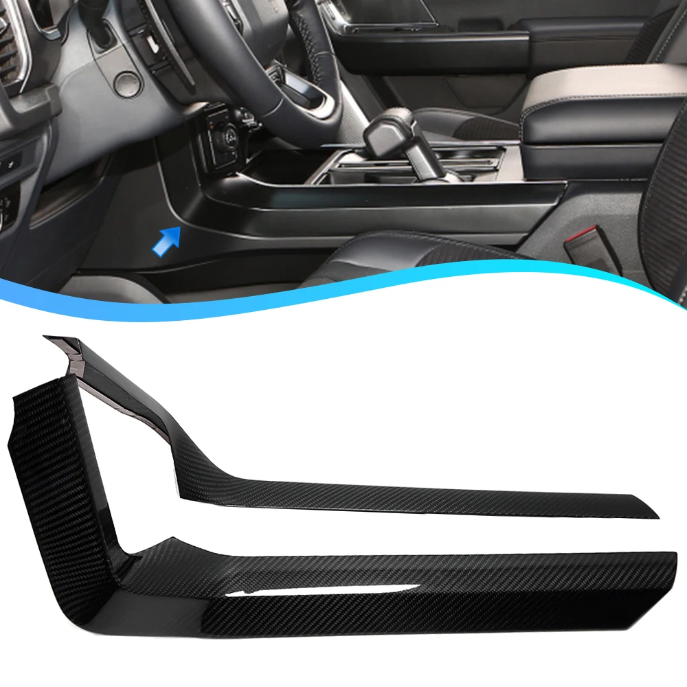 for Ford F-150 F150 Raptor Lariat Limited XLT 2021+ Center Console Side Trims Real Carbon Fiber Interior Accessories
for Ford F-150 F150 Raptor Lariat Limited XLT 2021+ Center Console Side Trims Real Carbon Fiber Interior Accessories