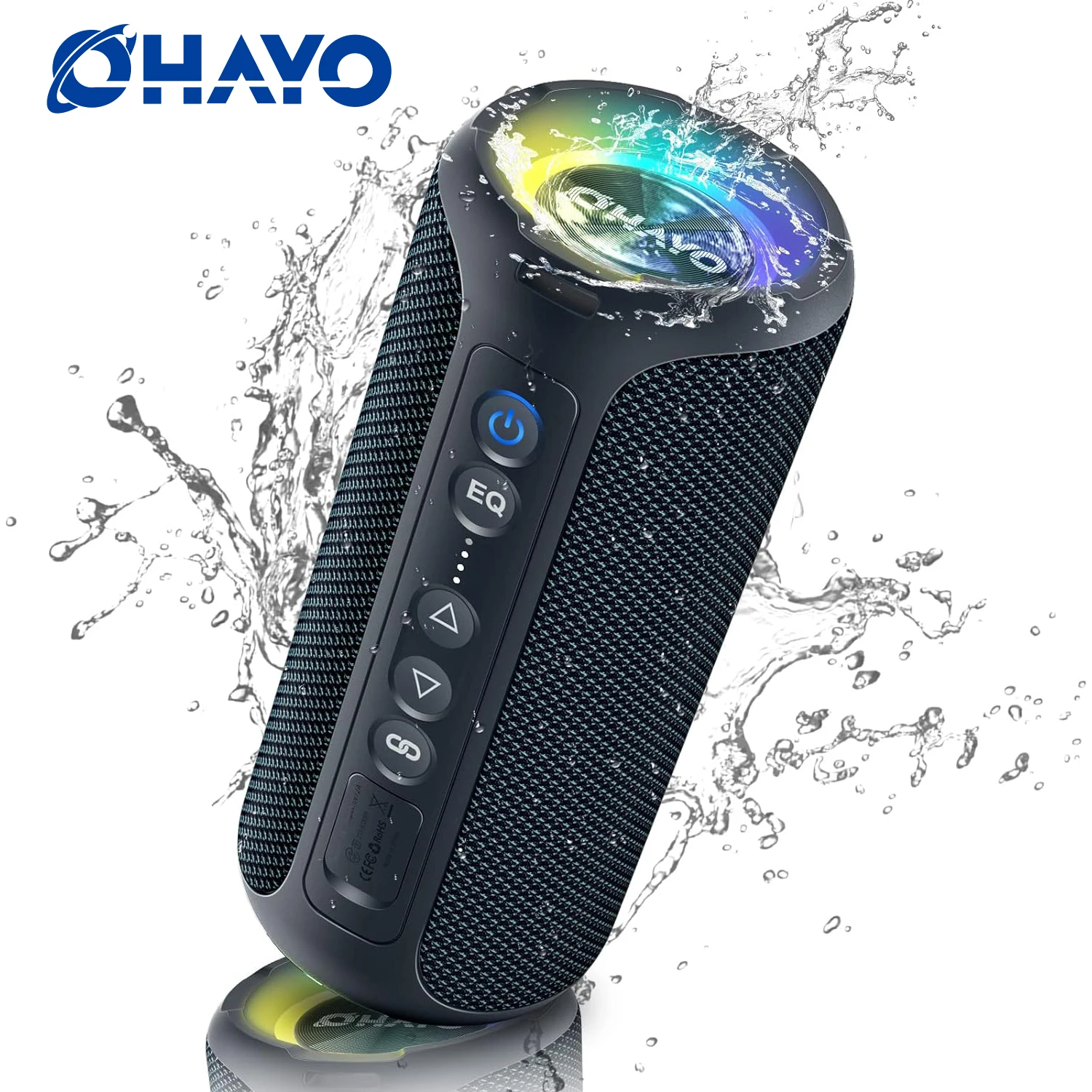 Портативная Bluetooth-колонка Ohayo, громкие стереодинамики мощностью 40 Вт, беспроводная связь Bluetooth, водонепроницаемые колонки для душа IPX7 с глубокими басами
Портативная Bluetooth-колонка Ohayo, громкие стереодинамики мощностью 40 Вт, беспроводная связь Bluetooth, водонепроницаемые колонки для душа IPX7 с глубокими басами