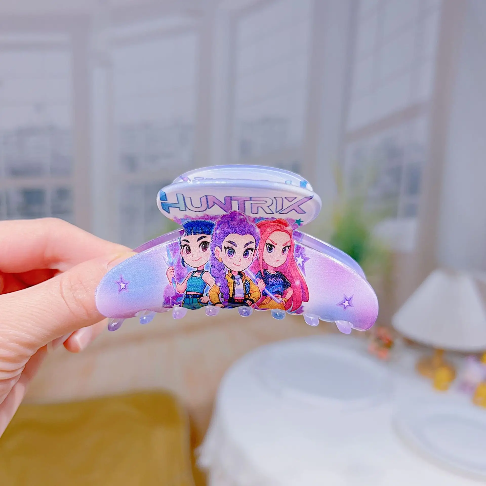 1/12pcs Children's hair clip Cute Cartoon Anime, cute plastic hair clip, girl's heart clip, hair accessory
1/12pcs Children's hair clip Cute Cartoon Anime, cute plastic hair clip, girl's heart clip, hair accessory