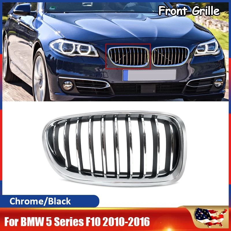 SAIQINGSP для BMW 5 серии F10 2010 2011 2012 2013-2016 передний бампер, центральная решетка почек, хром/черный, автомобильные аксессуары, инструменты
SAIQINGSP для BMW 5 серии F10 2010 2011 2012 2013-2016 передний бампер, центральная решетка почек, хром/черный, автомобильные аксессуары, инструменты