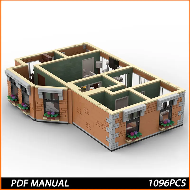 Moc Friend Apartamentos Ros Model Building Blocks Modern Architecture DIY Tech Custom Christmas Birthday Gifts for Adult 1096PCS
Moc Friend Apartamentos Ros Model Building Blocks Modern Architecture DIY Tech Custom Christmas Birthday Gifts for Adult 1096PCS