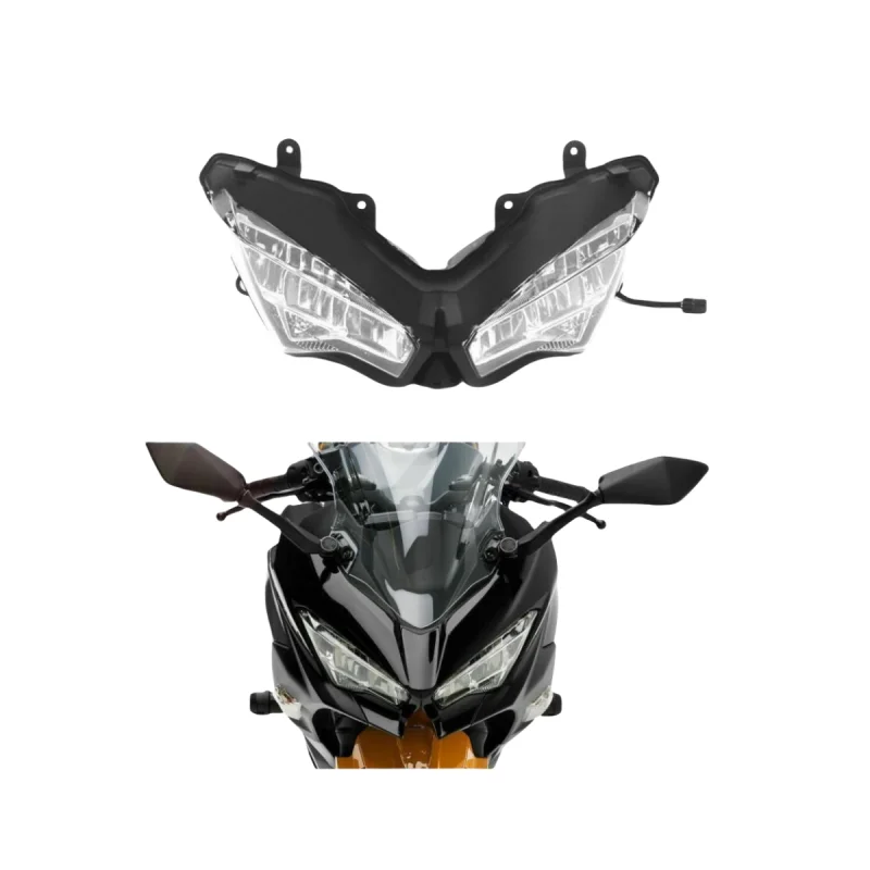 Мотоциклетная фара, светодиодная лампа головного света для KAWASAKI NINJA
Мотоциклетная фара, светодиодная лампа головного света для KAWASAKI NINJA