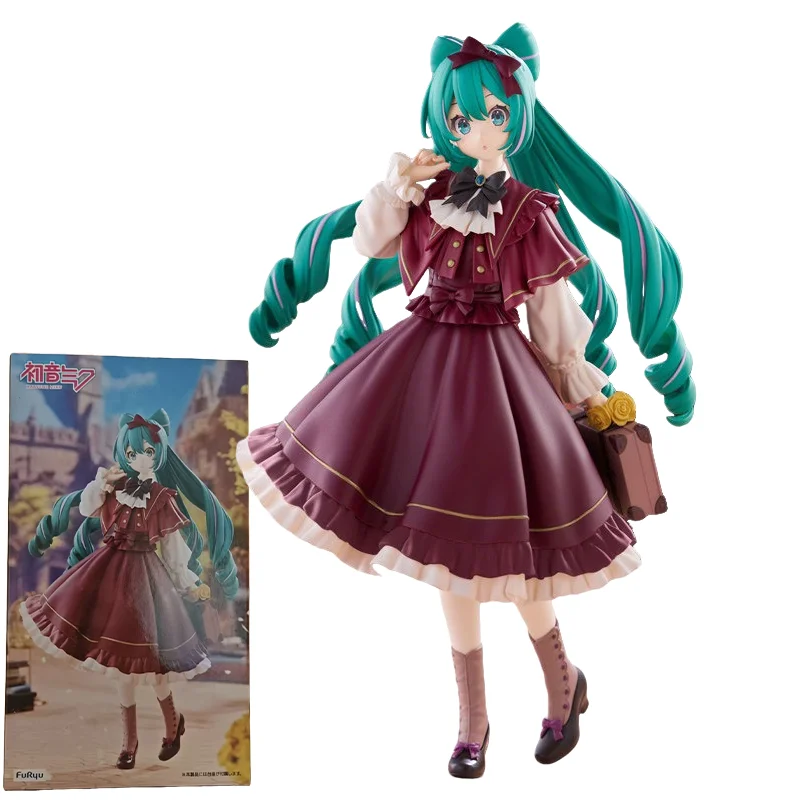 FURYU Original Hatsune Miku Anime Figure Vintage Style Elegant Girl Trio-Try-iT Action Figure Toys for Kids Gift Collectible
FURYU Original Hatsune Miku Anime Figure Vintage Style Elegant Girl Trio-Try-iT Action Figure Toys for Kids Gift Collectible