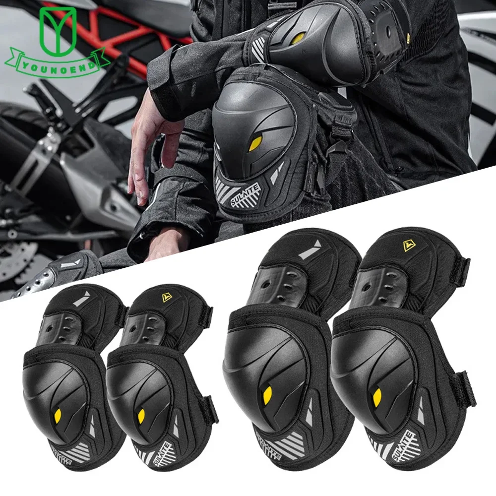 1Pair Motorcycle Electric Bike Knee Elbow Guards Pads Protector Dirt Bike Body for Men Women Motocross Racing Mountain Biking
1Pair Motorcycle Electric Bike Knee Elbow Guards Pads Protector Dirt Bike Body for Men Women Motocross Racing Mountain Biking