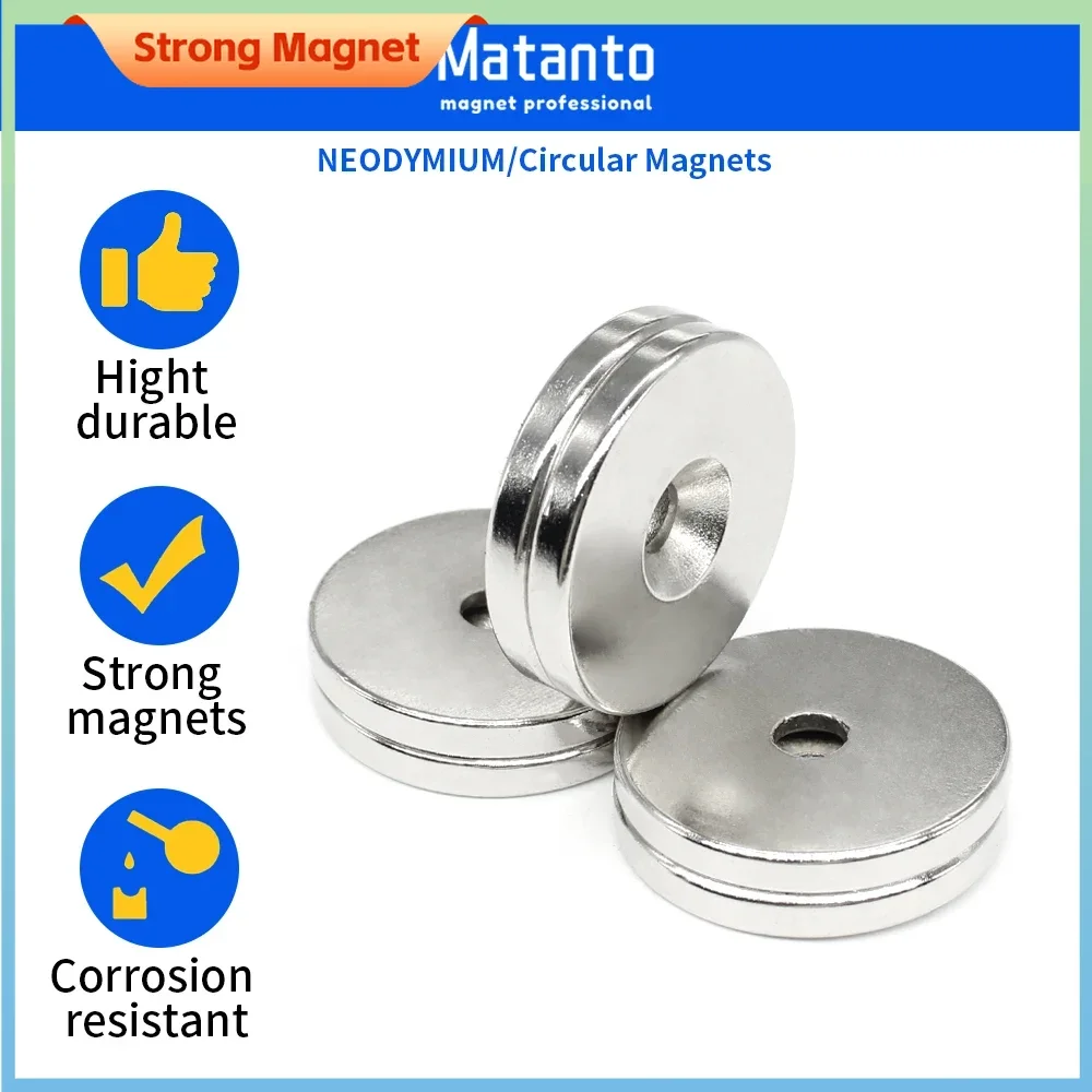 1/2/5/10/15/20PCS 30x4-5 Round Rare Earth Neodymium Magnet 30*4 mm Hole 5mm 30x4 Disc Countersunk Strong Magnet 30x4-5mm 30*4-5
1/2/5/10/15/20PCS 30x4-5 Round Rare Earth Neodymium Magnet 30*4 mm Hole 5mm 30x4 Disc Countersunk Strong Magnet 30x4-5mm 30*4-5