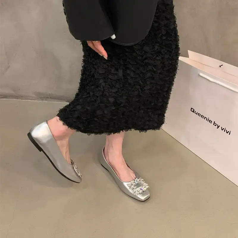 Women Square Buckle Ballet Flats 2026 Trendy Mother Comfort Shoes Non Slip Breathable Wide Width Available
Women Square Buckle Ballet Flats 2026 Trendy Mother Comfort Shoes Non Slip Breathable Wide Width Available
