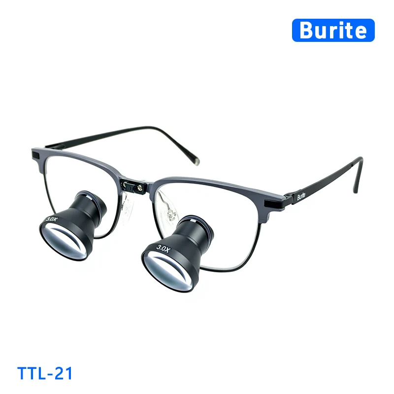 Галийские лупы Burite 21 TTL 2,5X/3,0X/3,5X IPD, индивидуальные стоматологические хирургические лупы, металлические линзы, титановая оправа, очки для близорукости
Галийские лупы Burite 21 TTL 2,5X/3,0X/3,5X IPD, индивидуальные стоматологические хирургические лупы, металлические линзы, титановая оправа, очки для близорукости