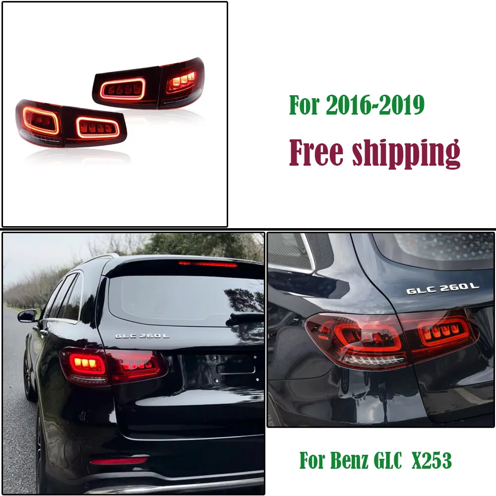 Car TailLamp For Benz GLC X253 2016-2019 GLC260 GLC300 Upgrade Modified to NEW Dynamic Turn Signal Car LED TailLamp Assembly
Car TailLamp For Benz GLC X253 2016-2019 GLC260 GLC300 Upgrade Modified to NEW Dynamic Turn Signal Car LED TailLamp Assembly