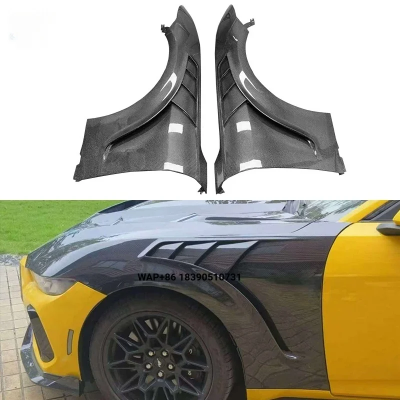 1:1 Good Fitment Carbon Fiber Fender Fit for Mustang S650 2024+ Car Facelift Bodykit Cover Car Conversion Kit
1:1 Good Fitment Carbon Fiber Fender Fit for Mustang S650 2024+ Car Facelift Bodykit Cover Car Conversion Kit