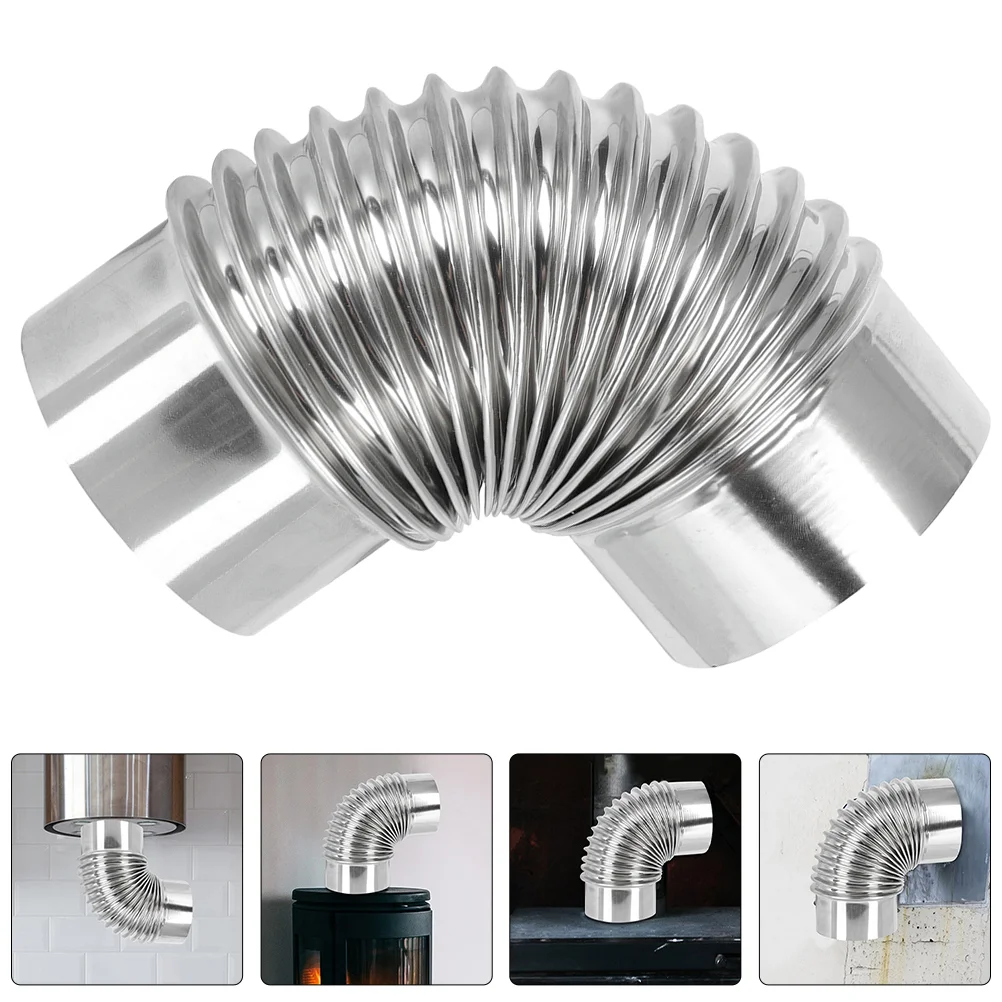 Elbow Metal Exhaust Chimney 90° Stove Wood Flue Extension for Outdoor Degree The Ac
Elbow Metal Exhaust Chimney 90° Stove Wood Flue Extension for Outdoor Degree The Ac