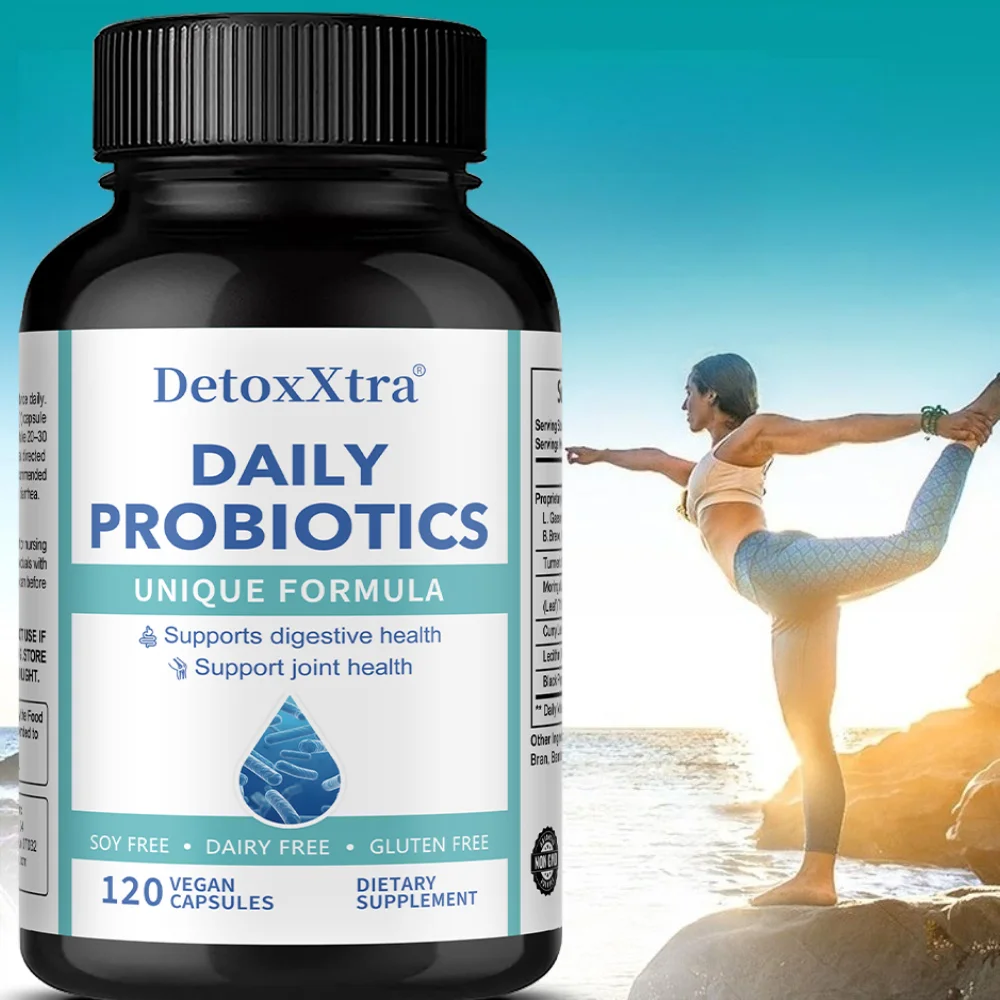 Probiotic Capsules with Turmeric, Moringa Leaf, Curry Leaf & Black Pepper, Support Gut Digestion, Body Wellness & Daily Vitality
Probiotic Capsules with Turmeric, Moringa Leaf, Curry Leaf & Black Pepper, Support Gut Digestion, Body Wellness & Daily Vitality