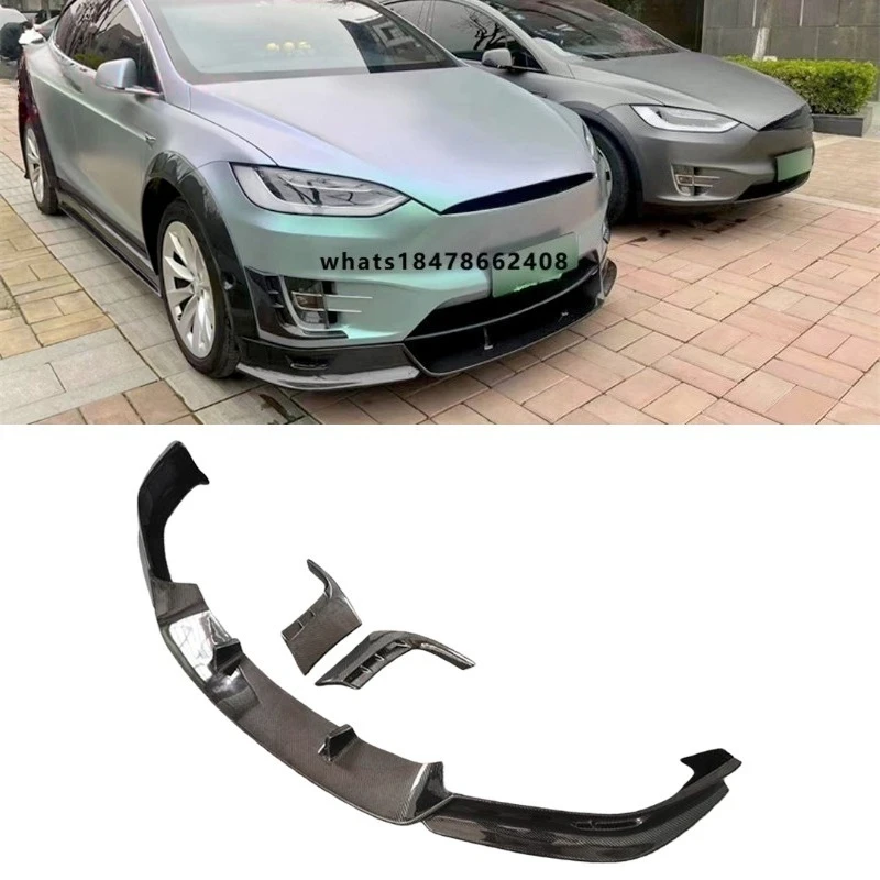 Model X Retrofitting Top Wide Body Carbon Fiber Front Lip Side Vent for Model X
Model X Retrofitting Top Wide Body Carbon Fiber Front Lip Side Vent for Model X