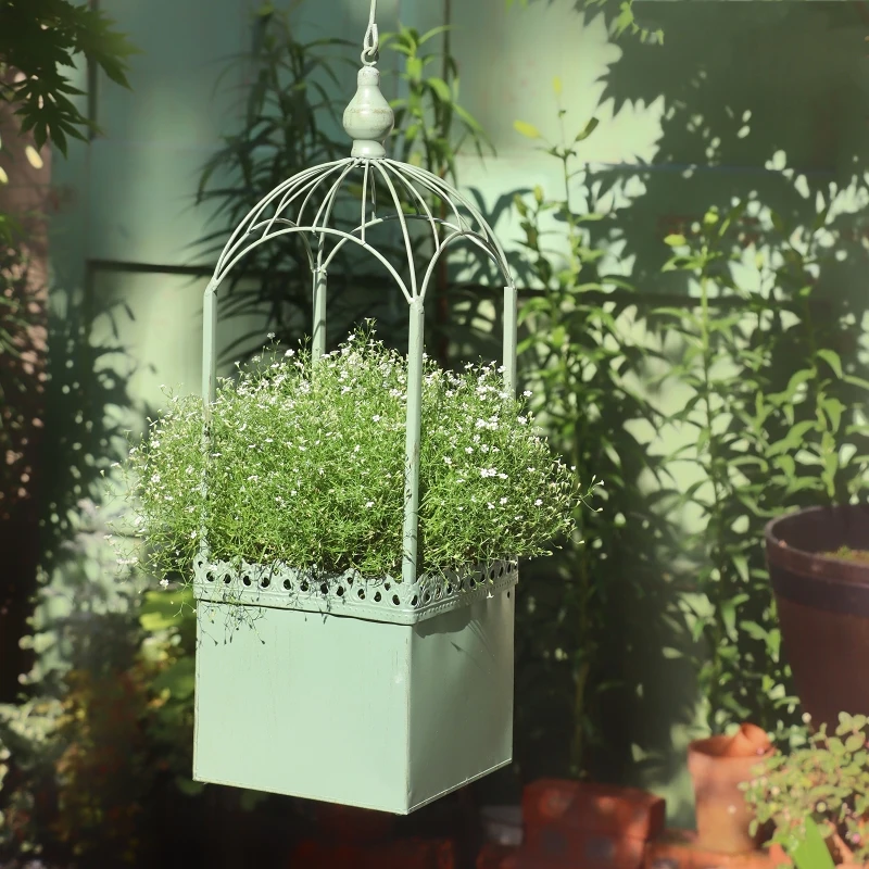 Outdoor Wrought Iron Hanging Outdoor Courtyard Garden Hanging Decorative Potted Plant Hanging Balcony
Outdoor Wrought Iron Hanging Outdoor Courtyard Garden Hanging Decorative Potted Plant Hanging Balcony