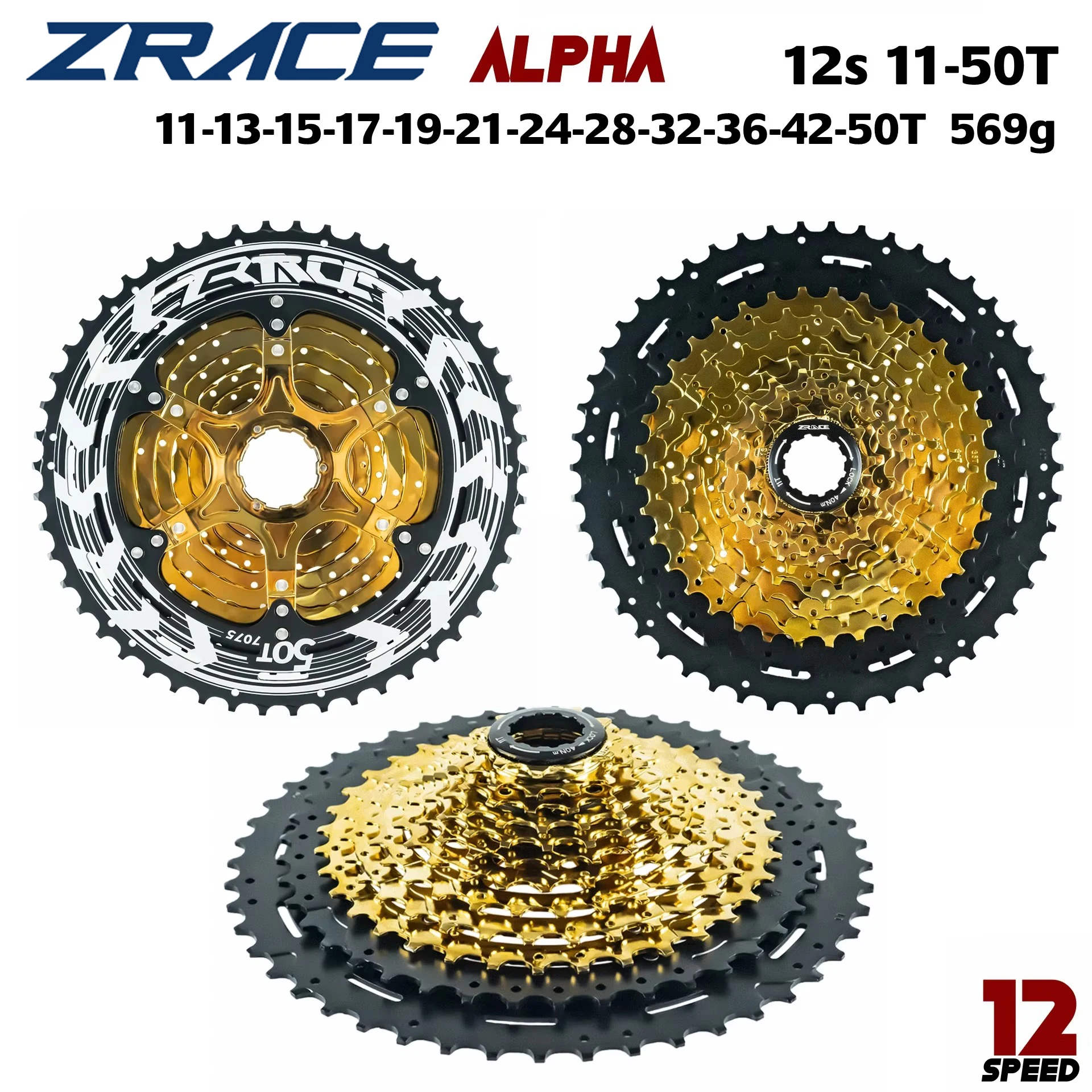 Легкая кассета ZRACE Alpha 12s 11-50T/11-52T 12-скоростной MTB велосипед с свободным ходом — золотой, совместимый с M9100 / X01 GX XX1 NX Eagle
Легкая кассета ZRACE Alpha 12s 11-50T/11-52T 12-скоростной MTB велосипед с свободным ходом — золотой, совместимый с M9100 / X01 GX XX1 NX Eagle