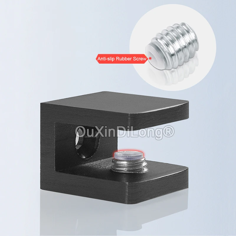8PCS Brass Glass Clamps Fixed Panel U-Clamps Shower Door Clips Bracket Brushed Black No Drilling On Glass For 5-12mm
8PCS Brass Glass Clamps Fixed Panel U-Clamps Shower Door Clips Bracket Brushed Black No Drilling On Glass For 5-12mm