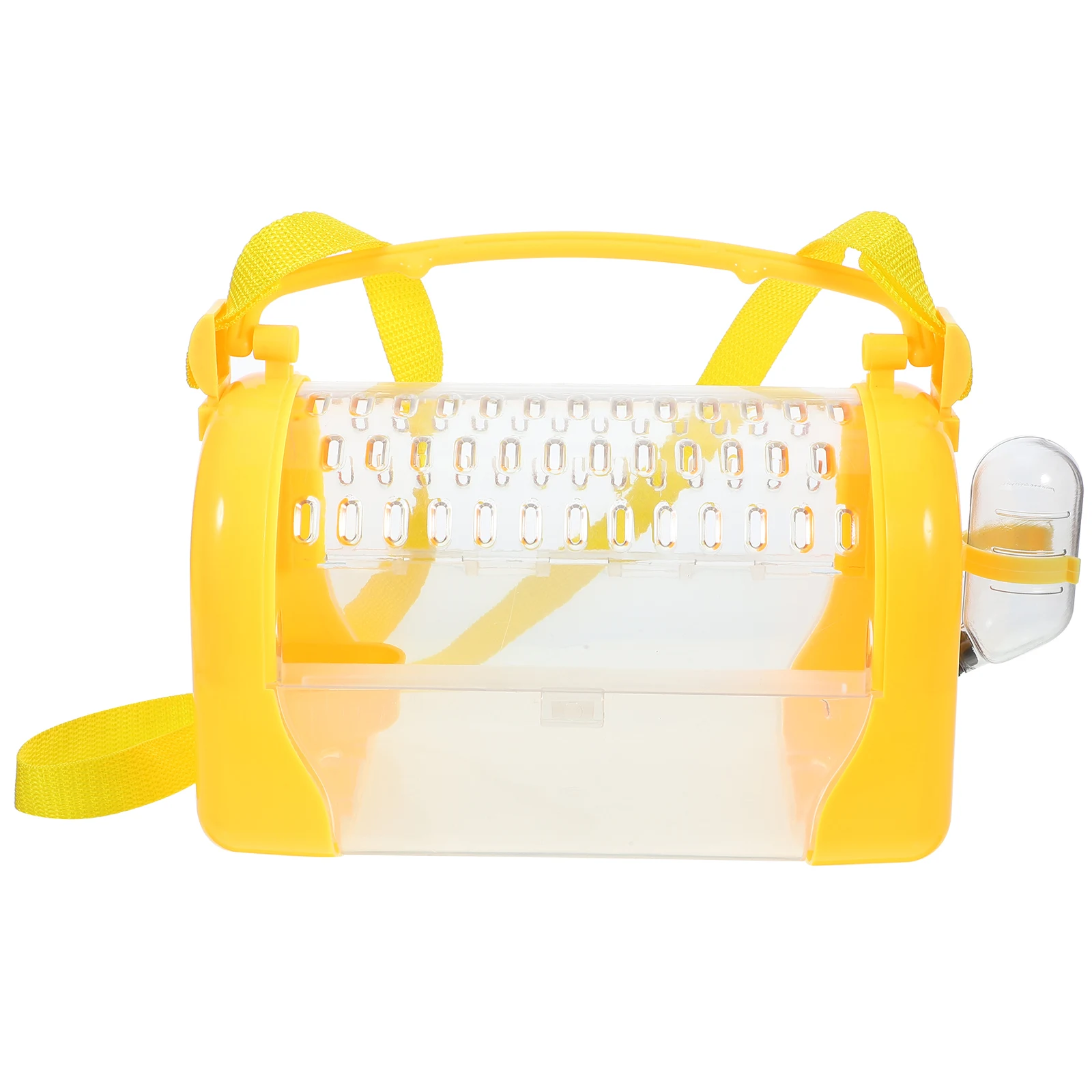 Portable Hamster Cage Small Pet Carrier Case Travel Box with Water Bottle Food Bowl Handle Design for Outdoor Hiking Shopping
Portable Hamster Cage Small Pet Carrier Case Travel Box with Water Bottle Food Bowl Handle Design for Outdoor Hiking Shopping