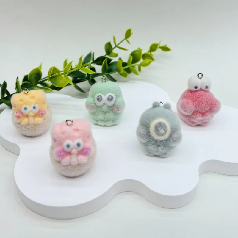 20pcs 3D Flocking Cute Mini Octopus Cartoon Animal Resin Charms For Keychain Necklace Earrings Making DIY Jewelry Accessories
20pcs 3D Flocking Cute Mini Octopus Cartoon Animal Resin Charms For Keychain Necklace Earrings Making DIY Jewelry Accessories