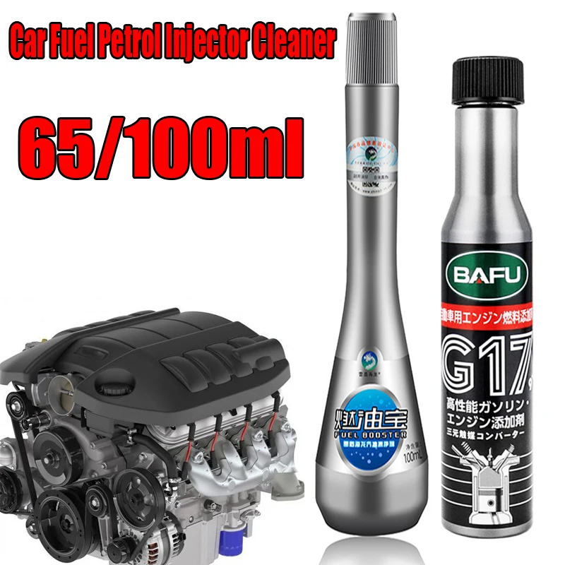 65ml Car Fuel Petrol Injector Cleaner Oil Gas Additive Remove Engine Carbon Deposit Increase Power In Oil Ethanol Fuel Saver
65ml Car Fuel Petrol Injector Cleaner Oil Gas Additive Remove Engine Carbon Deposit Increase Power In Oil Ethanol Fuel Saver