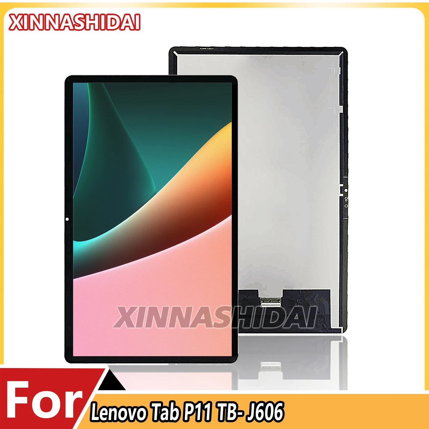 LCD 11" For Lenovo Tab P11 / P11 Plus TB-J606 TB-J606F TB-J606L/N J607 J616 LCD Display Touch Screen Digitizer Assembly
LCD 11" For Lenovo Tab P11 / P11 Plus TB-J606 TB-J606F TB-J606L/N J607 J616 LCD Display Touch Screen Digitizer Assembly