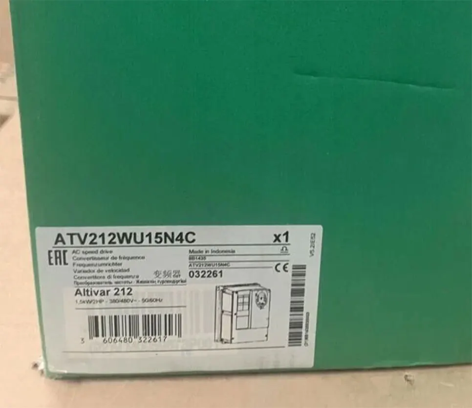 100% новый оригинальный преобразователь частоты ATV212W075N4C ATV212WU15N4C ATV212WU22N4C
100% новый оригинальный преобразователь частоты ATV212W075N4C ATV212WU15N4C ATV212WU22N4C