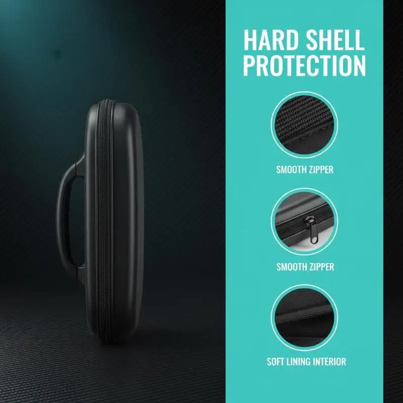 New Table Tennis Racket Bag Portable Hard Shell Shockproof Anti-Fall And Wear-Resistant EVA Storage Bag Sports Table Tennis Bag
New Table Tennis Racket Bag Portable Hard Shell Shockproof Anti-Fall And Wear-Resistant EVA Storage Bag Sports Table Tennis Bag