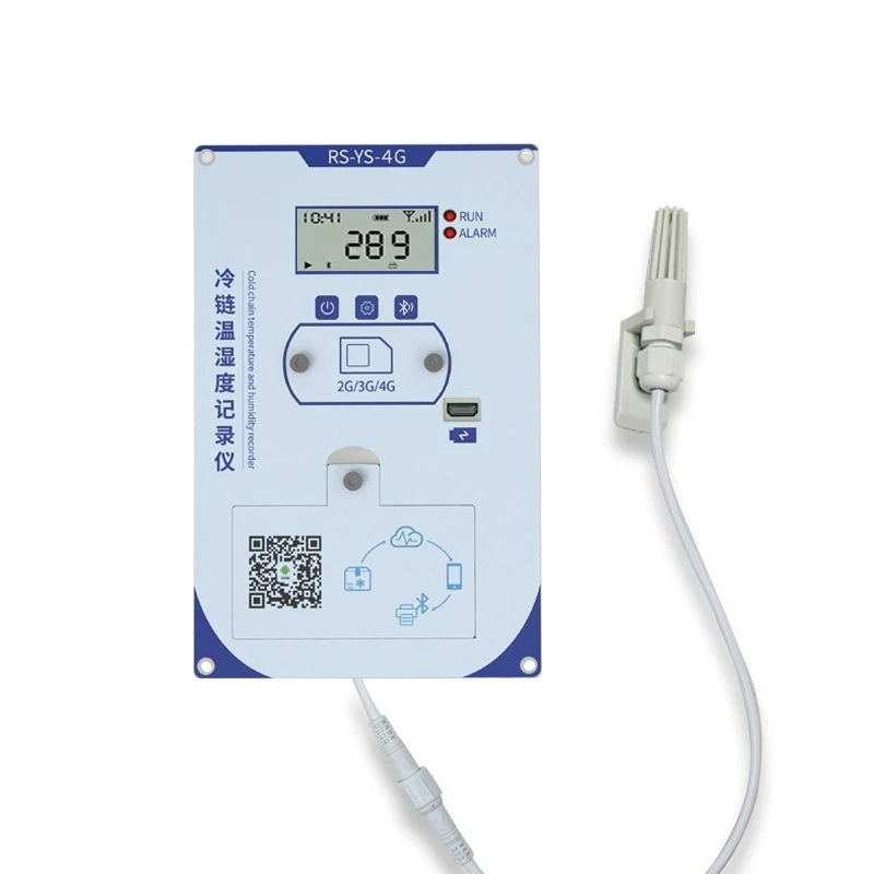 Temperature recorder 4G upload cold chain transportation, Bluetooth printing embedded, temperature positioning
Temperature recorder 4G upload cold chain transportation, Bluetooth printing embedded, temperature positioning