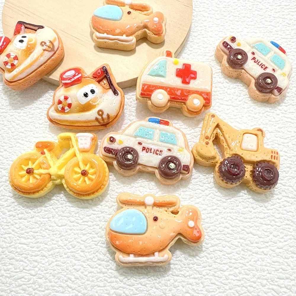 Resin Mini Kawaii Vehicle Biscuit Miniatures Flatback Charms DIY Jewelry Making Supplies Phone Case Decor Craft Embellishments
Resin Mini Kawaii Vehicle Biscuit Miniatures Flatback Charms DIY Jewelry Making Supplies Phone Case Decor Craft Embellishments
