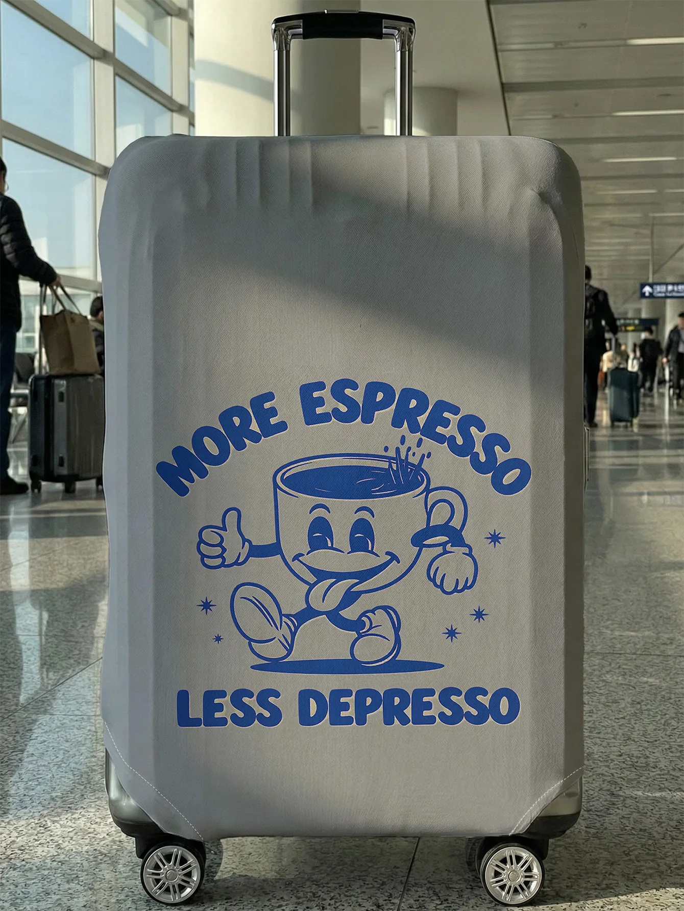 Защитный чехол для багажа с надписью Coffee Fun, подходит для чемоданов 18-32 дюймов, чехлы для ручек чемоданов, дорожные аксессуары.
Защитный чехол для багажа с надписью Coffee Fun, подходит для чемоданов 18-32 дюймов, чехлы для ручек чемоданов, дорожные аксессуары.