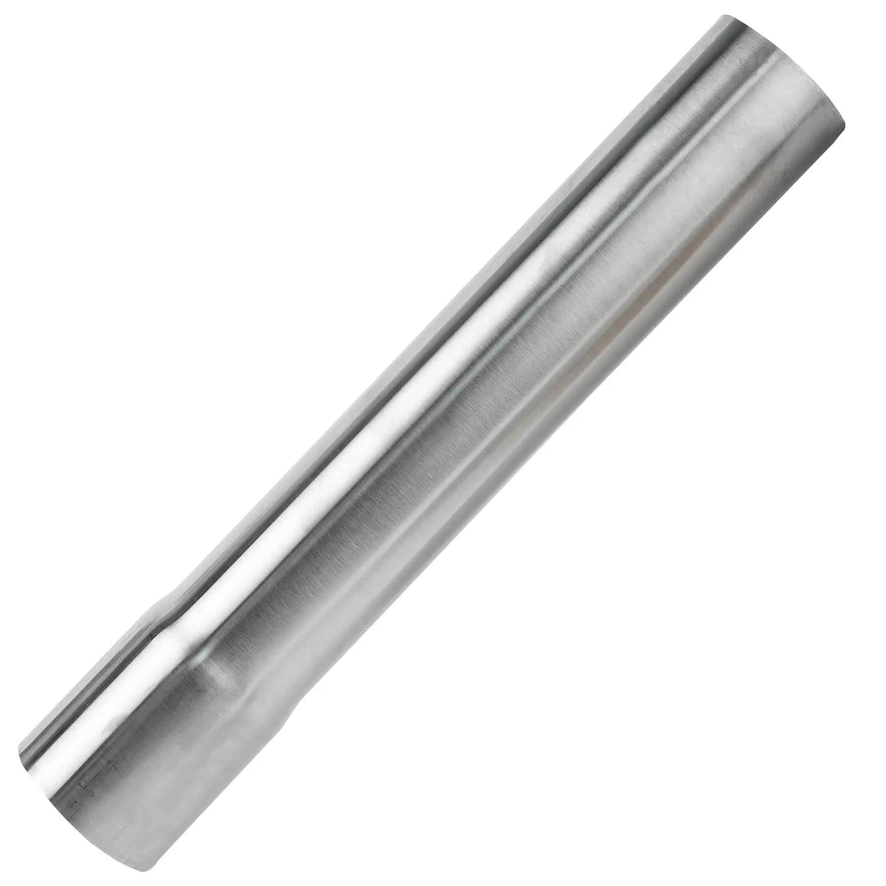 12 Inch T304 Stainless Steel Exhaust Straight Tube With Flared End, 2.75 Inch ID To 2 3/4 Inch OD, Polished Universal Adapter
12 Inch T304 Stainless Steel Exhaust Straight Tube With Flared End, 2.75 Inch ID To 2 3/4 Inch OD, Polished Universal Adapter