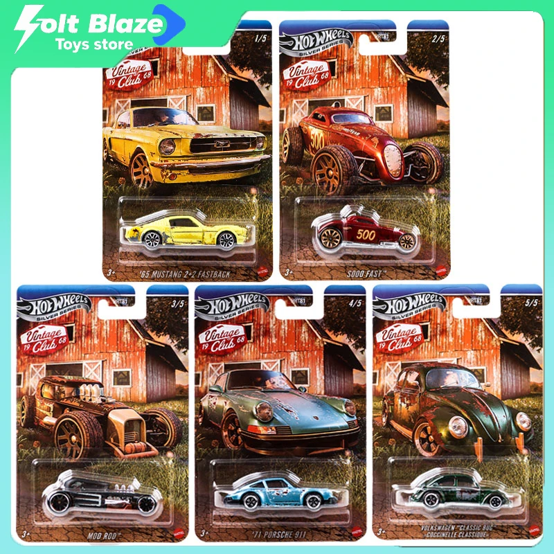 Hot Wheels Silver Standard High Speed Retro Classic Club Series Car Model 1/64 Porsche Mustang Alloy Cars Boy Collection Gift
Hot Wheels Silver Standard High Speed Retro Classic Club Series Car Model 1/64 Porsche Mustang Alloy Cars Boy Collection Gift