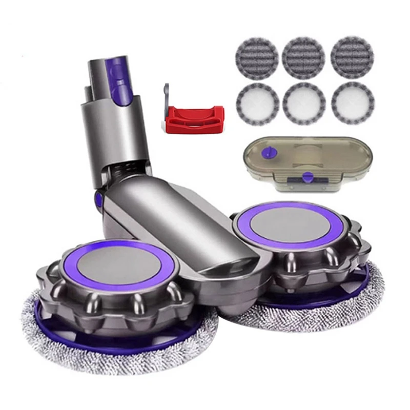 Electric Floor Mop Head For Dyson V7 V8 V11 V10 V15 Vacuum Cleaner Attachment With Water Trank With Switch Trigger
Electric Floor Mop Head For Dyson V7 V8 V11 V10 V15 Vacuum Cleaner Attachment With Water Trank With Switch Trigger