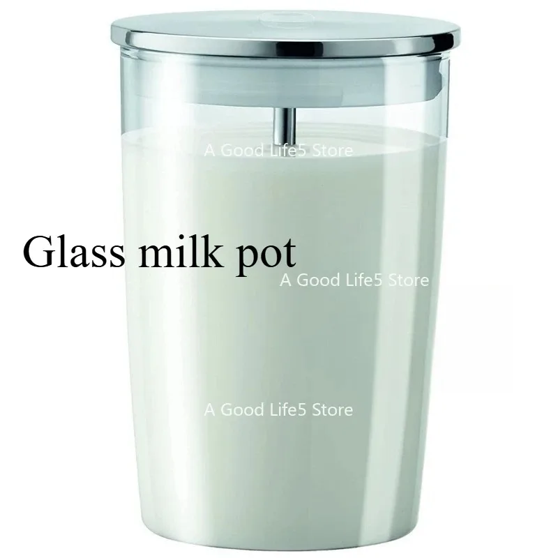 Suitable for Jura Glass Milk Jug Milk Box Tank Foam Machine Partner Iced Coffee Machine Accessories
Suitable for Jura Glass Milk Jug Milk Box Tank Foam Machine Partner Iced Coffee Machine Accessories