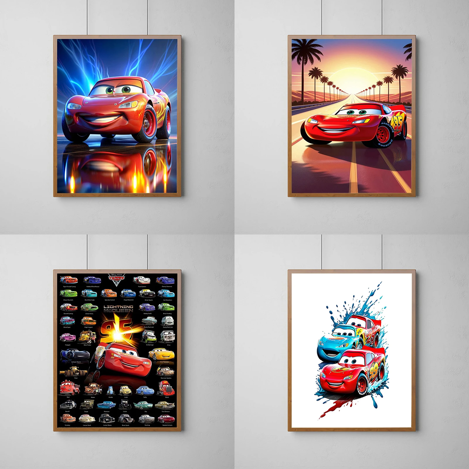 Lightninged Mcqueens Pixar Cartoon Poster Frames Wall Pictures Decor for Room Decorative Picture Bedroom Decoration Home
Lightninged Mcqueens Pixar Cartoon Poster Frames Wall Pictures Decor for Room Decorative Picture Bedroom Decoration Home
