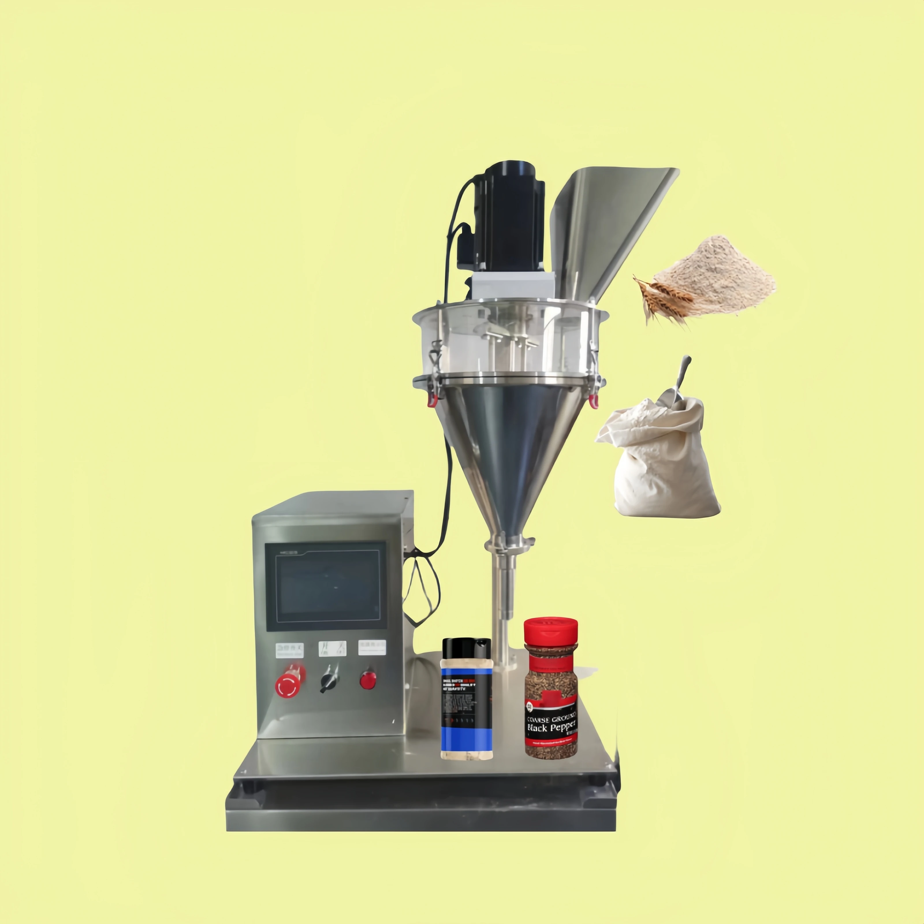 Screw Auger Filler Dispenser Dry Fine Powder Dosing Filling Machine 1g 10g 50g 100g 1000g 2000g Plastic Dose
Screw Auger Filler Dispenser Dry Fine Powder Dosing Filling Machine 1g 10g 50g 100g 1000g 2000g Plastic Dose