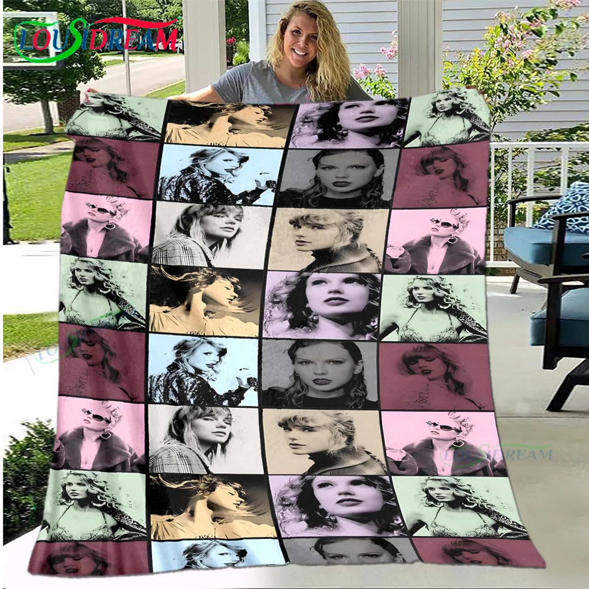 Hot Pop Female Diva Singer Pattern Blanket Flannel Thin Blanket Portable Home Travel Office Lunch Break Blanket Birthday Gift
Hot Pop Female Diva Singer Pattern Blanket Flannel Thin Blanket Portable Home Travel Office Lunch Break Blanket Birthday Gift