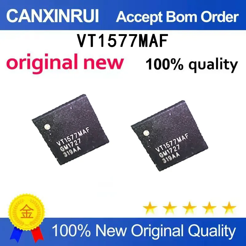 (5-100 pieces)New VT1577MAF VT1577 VT1527MBF VT1527 QFN64
(5-100 pieces)New VT1577MAF VT1577 VT1527MBF VT1527 QFN64