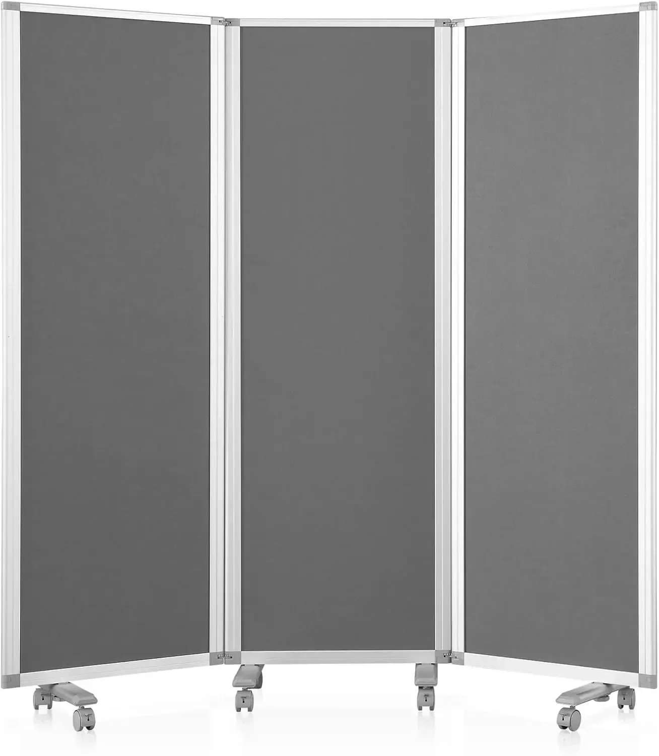 Portable Office Partitions 72" H x 71" W, Freestanding Office Dividers Partition Wall for Room, 3-Panel Trifold Privacy Panel, A
Portable Office Partitions 72" H x 71" W, Freestanding Office Dividers Partition Wall for Room, 3-Panel Trifold Privacy Panel, A