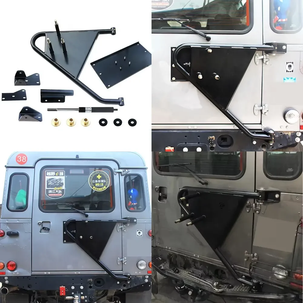 High Quality Steel Spare Wheel Holder for Defender 110 with Easy Installation
High Quality Steel Spare Wheel Holder for Defender 110 with Easy Installation