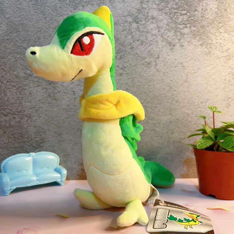 Japanese Pokemon Genuine Snivy Plush Toy Dolls Cute Soft Children Christmos Birthday Gifts
Japanese Pokemon Genuine Snivy Plush Toy Dolls Cute Soft Children Christmos Birthday Gifts