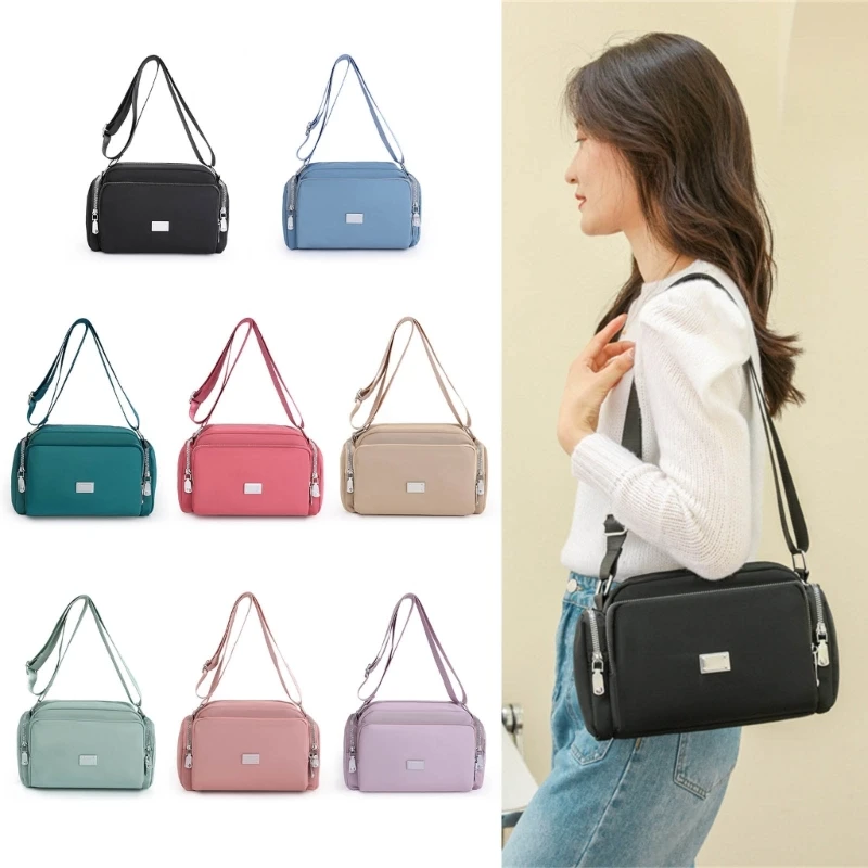 Women Adjustable Strap Shoulder Bag Fashion Crossbody Bag Casual Solid Color Multi-pocket Messenger Handbag for Shopping Work
Women Adjustable Strap Shoulder Bag Fashion Crossbody Bag Casual Solid Color Multi-pocket Messenger Handbag for Shopping Work